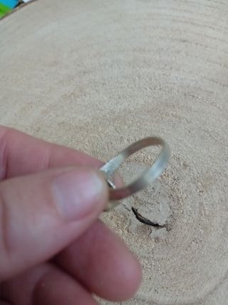 Anello Argento con Ossidiana Nera