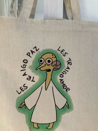 Bolso Tote Sr. Burns The Simpsons- solo envío