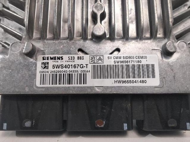 Centralita motor uce 9655041480 peugeot 407 262610