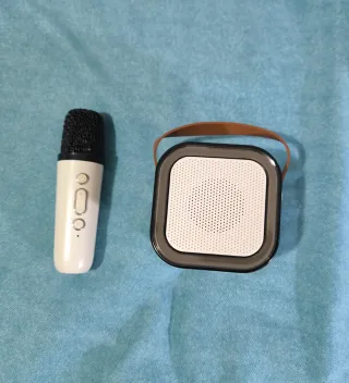 Altavoz paraoke portátil con micrófono