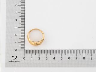 anillo oro 18k con piedra con circonita