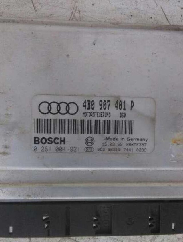 Audi 167921 centralita motor uce 4b0907401p a6 2.5
