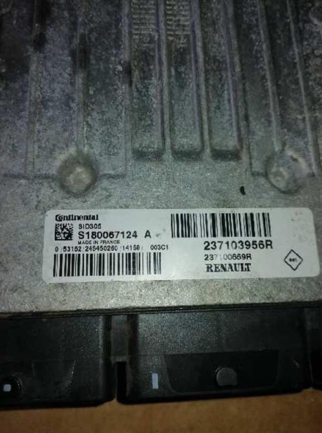 Centralita motor 237103956r renault megane 230052