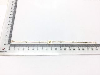 pulsera oro 18k con nacar