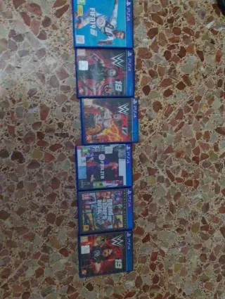 PS4 Juegos: FIFA 19, WWE 18, GTA V y más