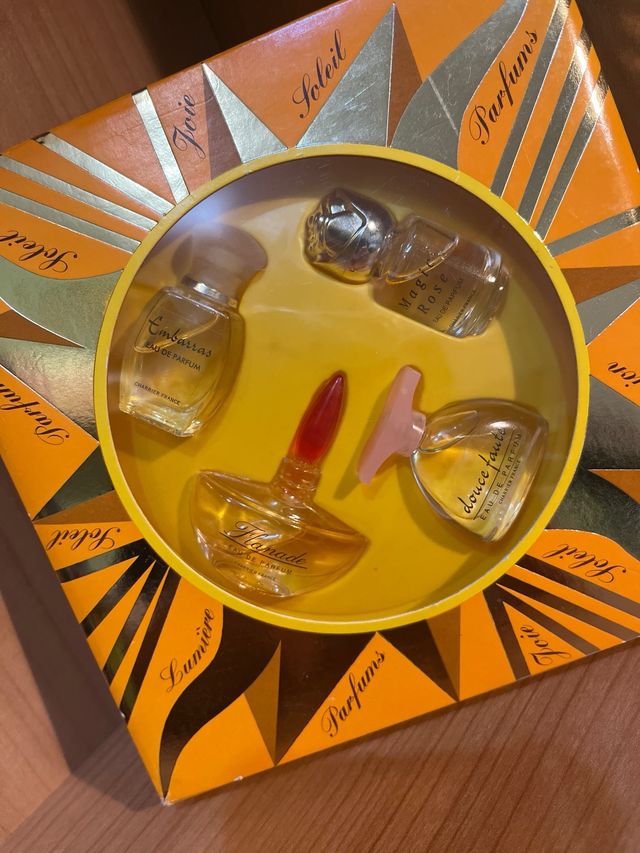 Set Miniaturas Perfumes Charrier France