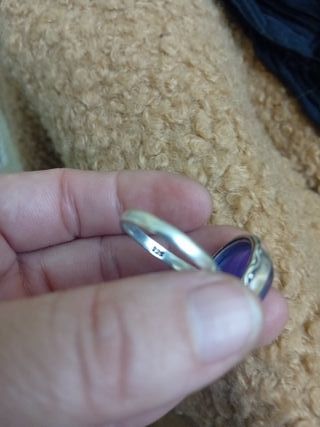 Anello Opale Solido Argento