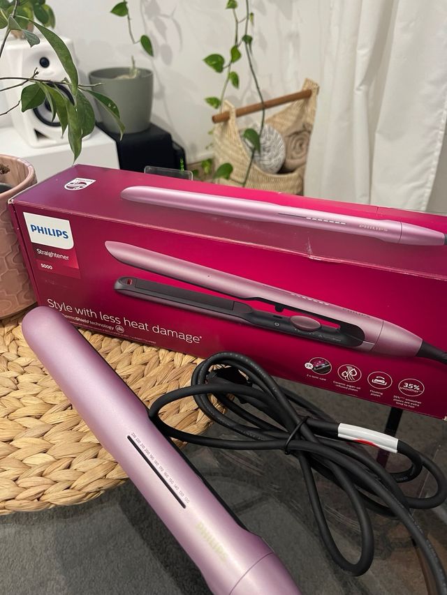 Plancha Pelo Philips Serie 5000 Rosa