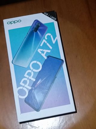 OPPO A72 128GB Blu + Custodia + Scatola + Vetro