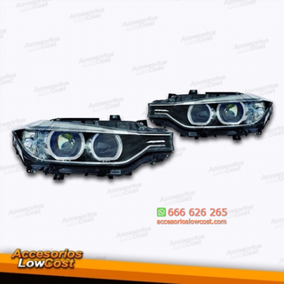 FAROS DELANTEROS XENÓN OJOS DE ANGEL BMW SERIE 3