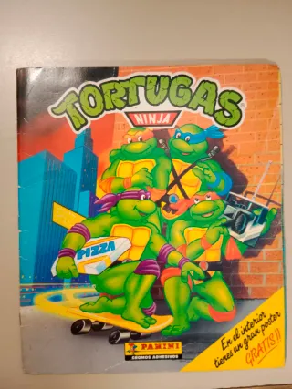 Album Tortugas Ninja Panini Cromos Adhesivos