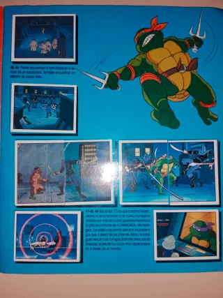 Album Tortugas Ninja Panini Cromos Adhesivos