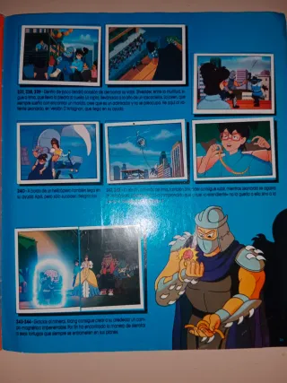 Album Tortugas Ninja Panini Cromos Adhesivos