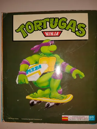 Album Tortugas Ninja Panini Cromos Adhesivos