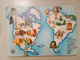 Álbum América y sus habitantes cromos