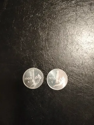 Set 2 Lire 1969/1970 Repubblica Italiana