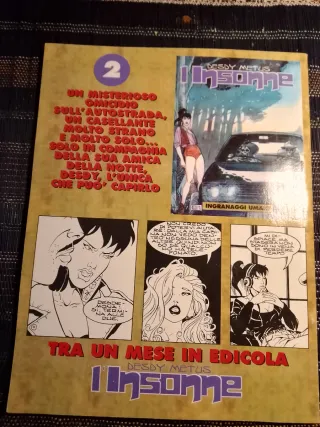 Fumetto Desdy Metus L'Insonne
