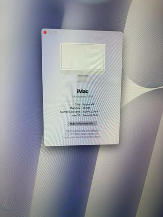 iMac 24” M4 Plata/Blanco