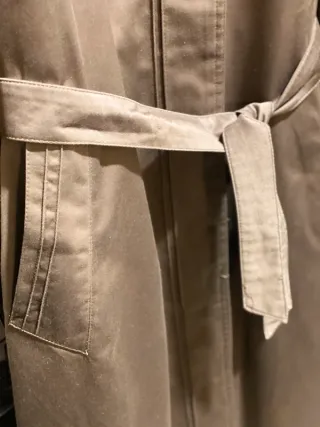 Gabardina vintage Pemosa forrada borrego