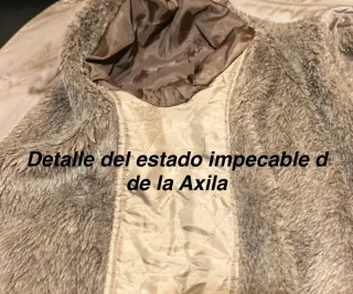 Gabardina vintage Pemosa forrada borrego