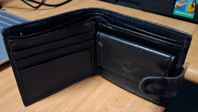 Portafoglio Charlins nero