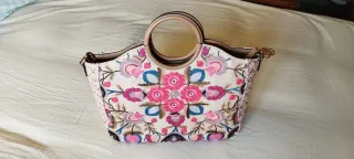 Bolso Parfois bordado floral