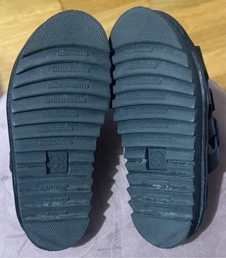 Sandali Dr. Martens Raine in pelle nera