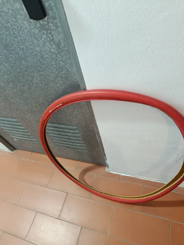 Rueda trasera bici + cubierta para rodillo