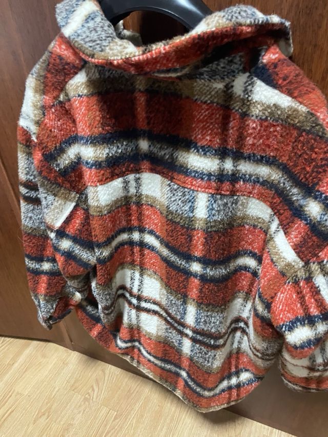 Chaqueta Zara cuadros multicolor