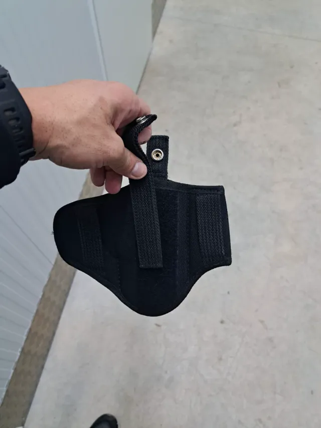 Funda pistola cordura negra