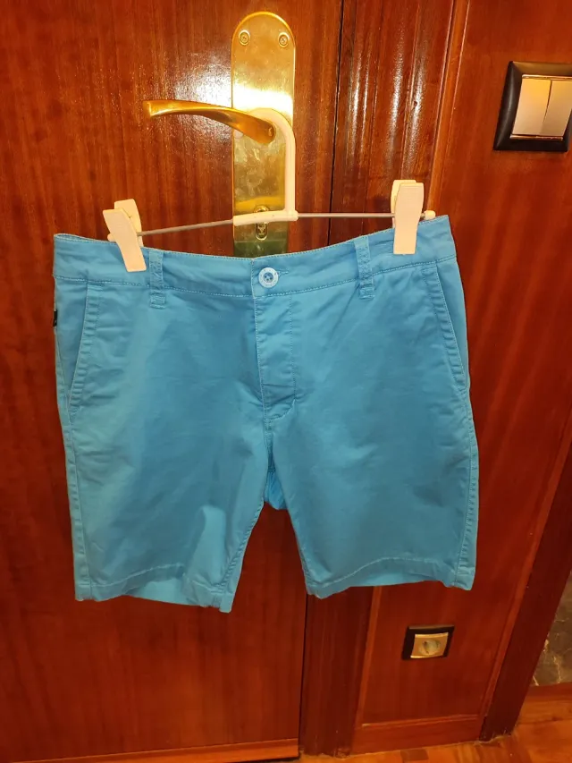 Pantalones cortos azules