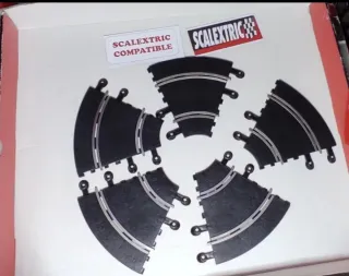 Scalextric compatible. Pack curvas cerradas