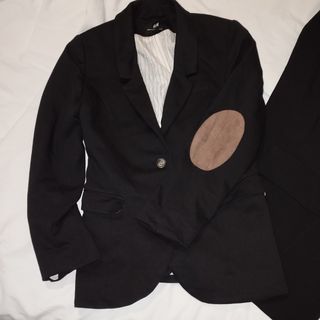 Completo giacca blazer e pantaloni H&M neri