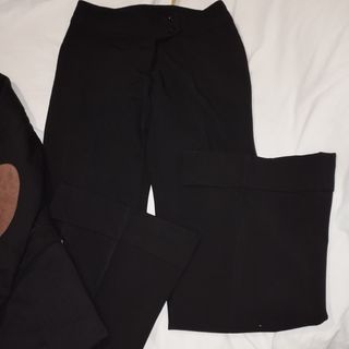 Completo giacca blazer e pantaloni H&M neri