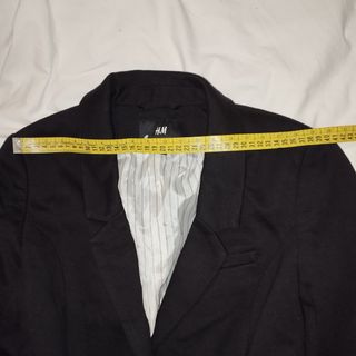 Completo giacca blazer e pantaloni H&M neri