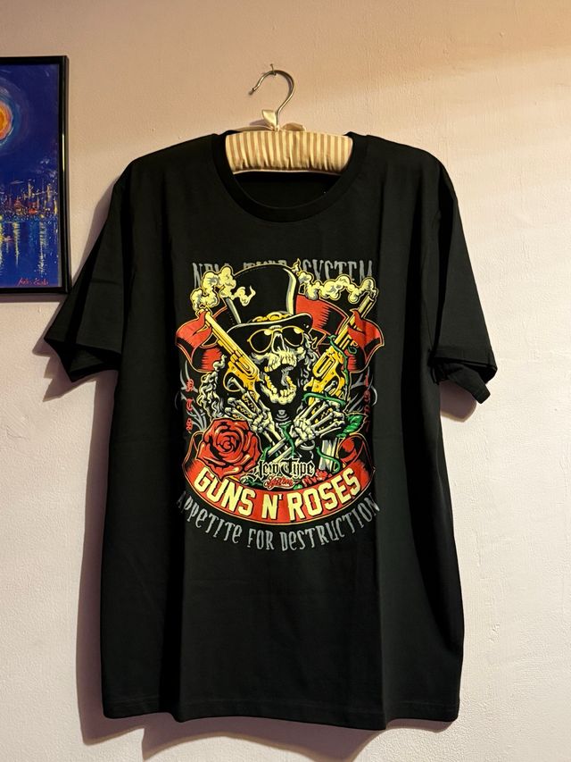 Camiseta Guns N' Roses Appetite for Destruction
