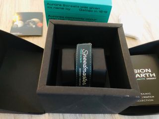 Swatch Omega Speedmaster Mission on Earth