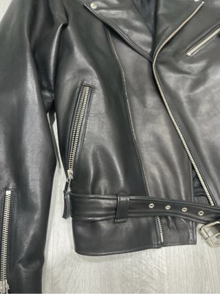 Cazadora Piel SOLSONA Negra