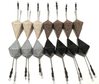 ♦️ 14 plomos pesca surfcasting, grapas, urfes. 