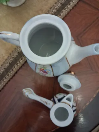 Caffettiera e Lattiera Porcellana Paris Royal