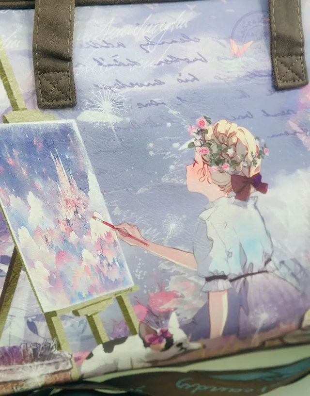 Maletín Sweet Candy Morado y Marrón