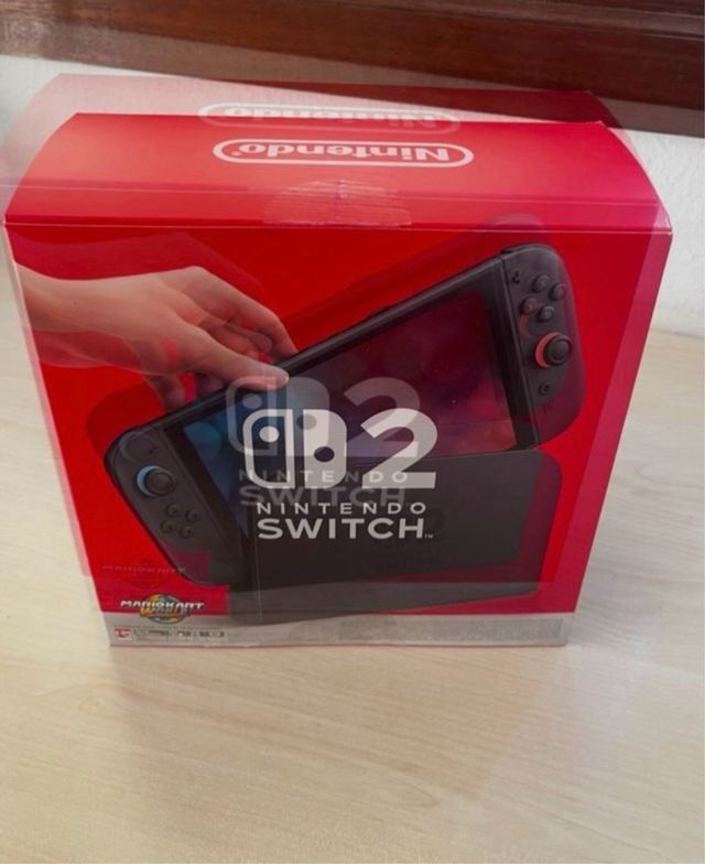 PRECINTADO Nintendo Switch 2 + Mario Kart World