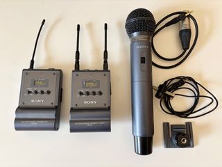 Microfone Sony Mão + Lapela UTX-H1 UTX-B1 URX-P1