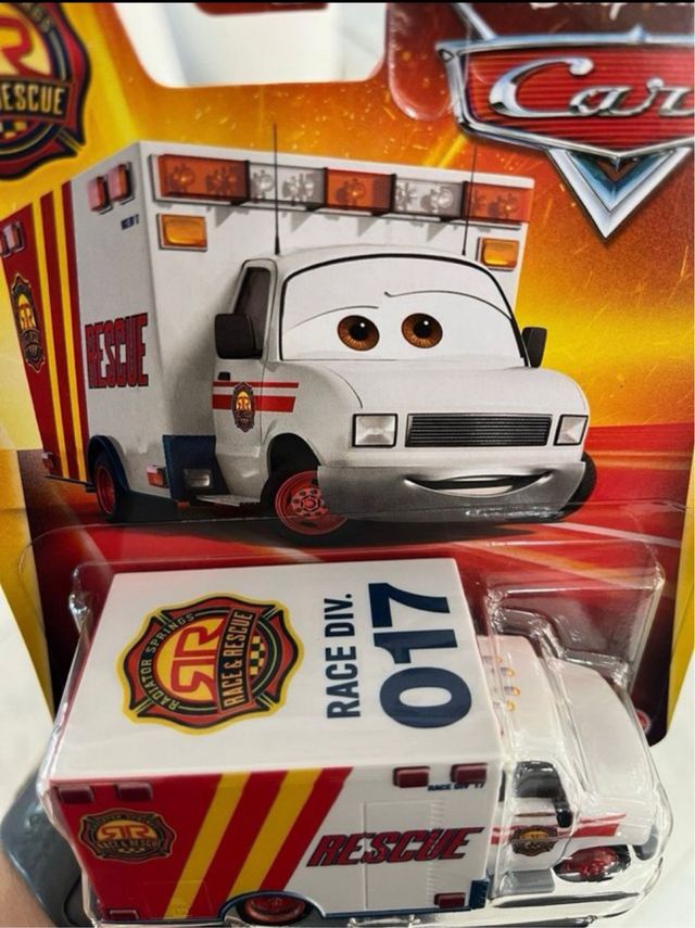 Cars Morgan Martins Race & Rescue Ambulancia