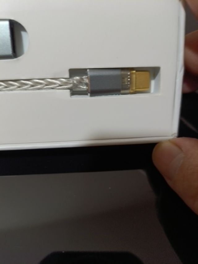 Adaptador Tipo C DAC Hi-Fi Audio 32bits y 384 khz