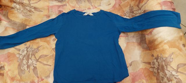 Maglietta bambino blu