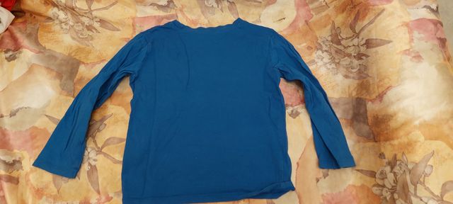 Maglietta bambino blu