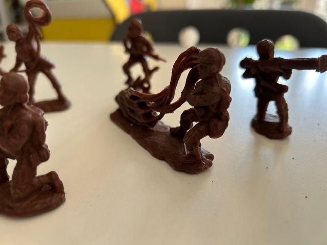 Soldatini Atlantic Paracadutisti Scala 1/32