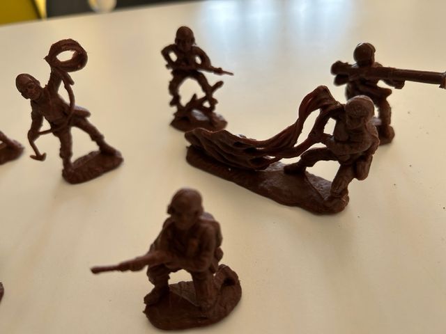 Soldatini Atlantic Paracadutisti Scala 1/32