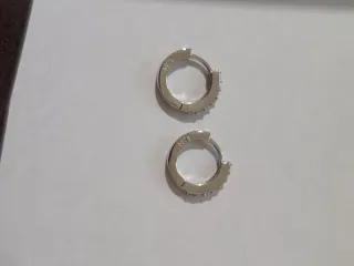 Parure Argento 925 Collana Cuori e orecchini 